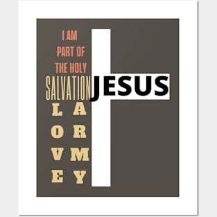 Salvation is Jesus Posters and Art